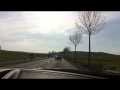 jaguar f-type sound v8 on the german road - nasty dirty overrun sound !!!! Play loud!