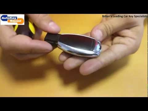 How to replace battery in mercedes key remote #7