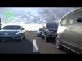 VW Golf 7 - Animation Automatische Distanzregelung ACC (2013)