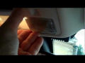 How to change front roof console bulbs on Range Rover Evoque