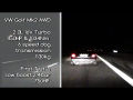 VW Golf Mk2 AWD 1150HP DOG transmission TEST drive onboard