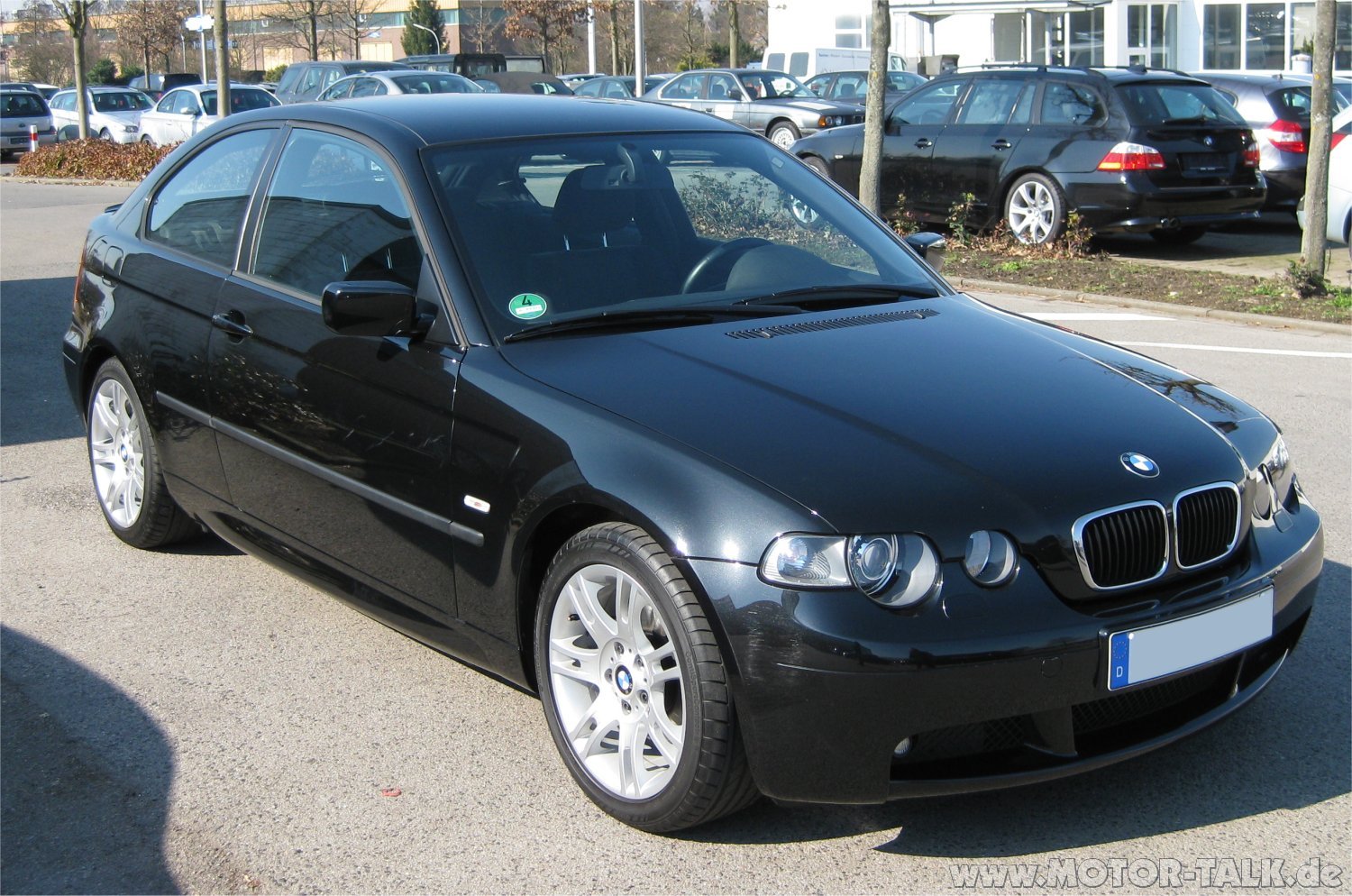 Bmw 318ti compact sportauspuff