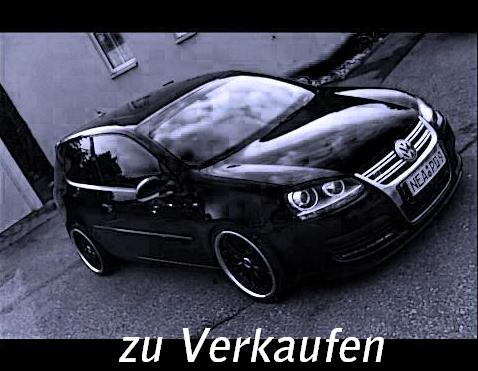 VW Golf V GT Sport RLine TDI DSG Bj 08 72000km Schwarz Metallic 