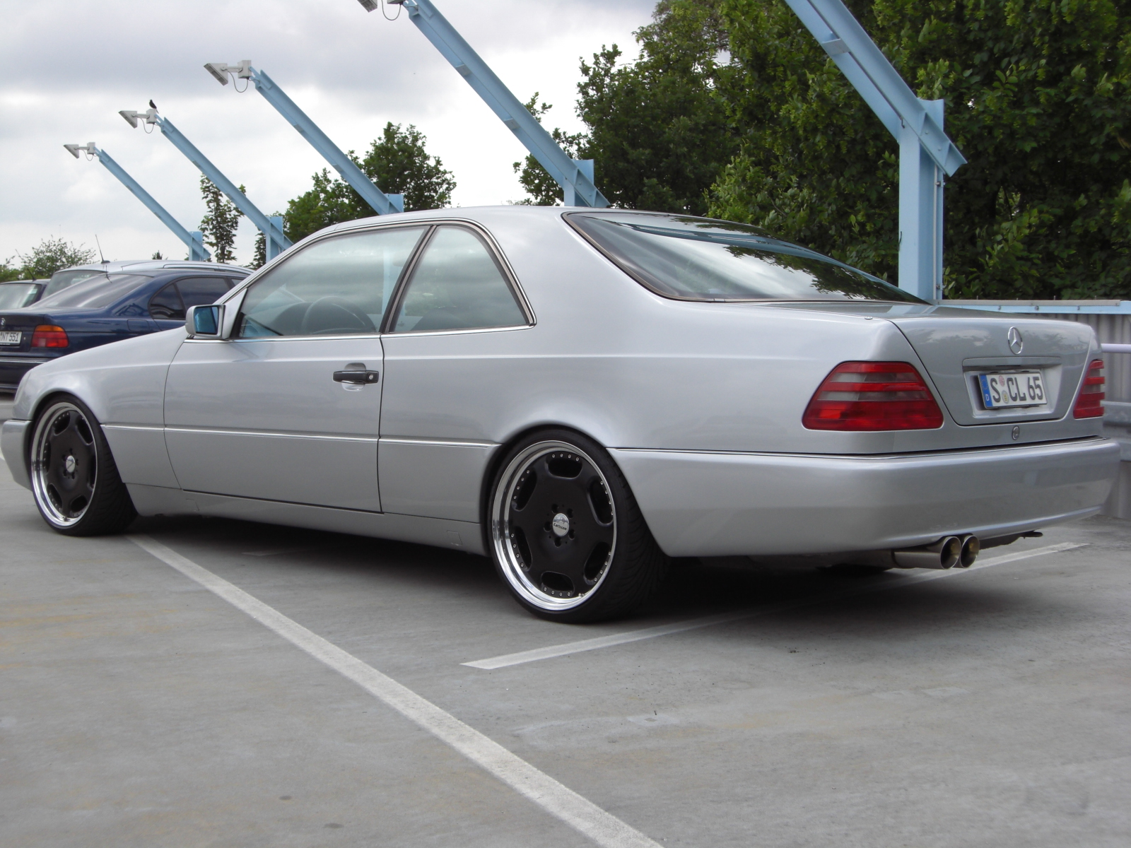 Mercedes w140 coupe tuning #6