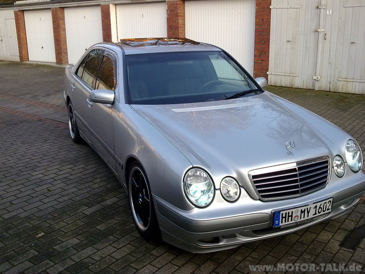 Mercedes w210 salon tunning #1