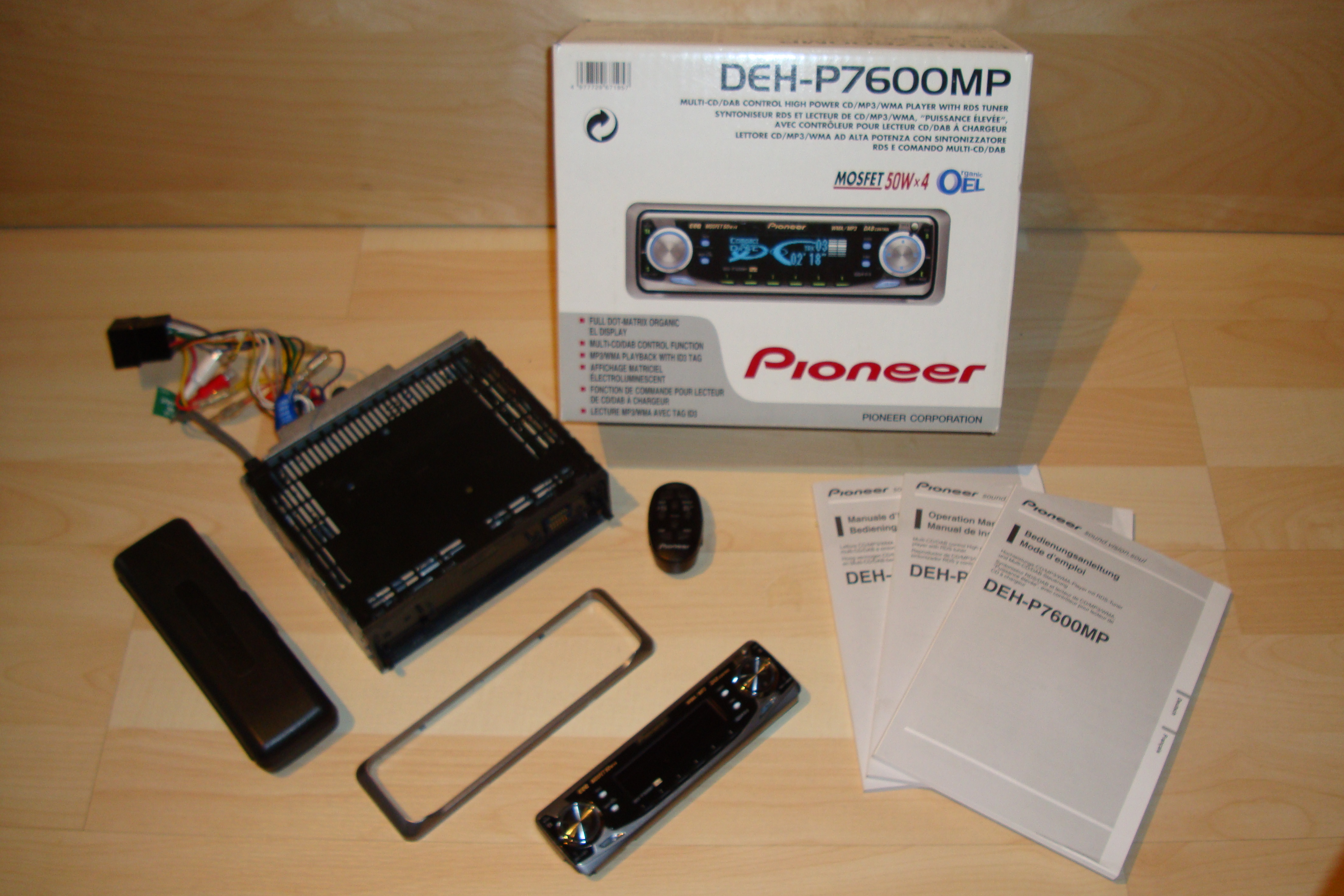Pioneer DEHP7600MP CD MP3/WMA Autoradio eBay Biete