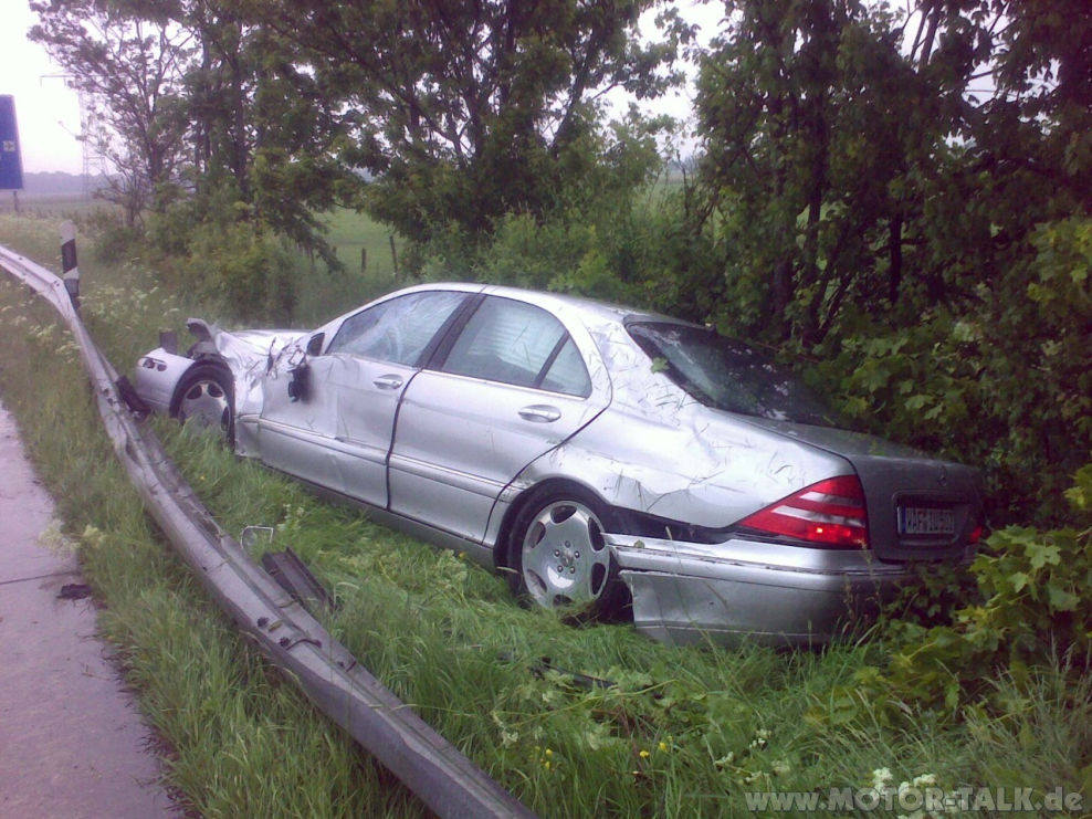 Mercedes s500 w220 test #3