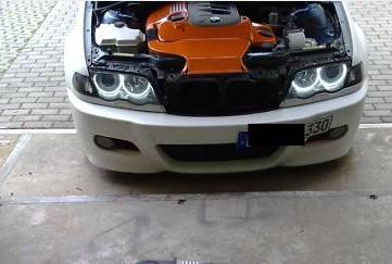 Bmw e46 ccfl angel eyes scheinwerfer