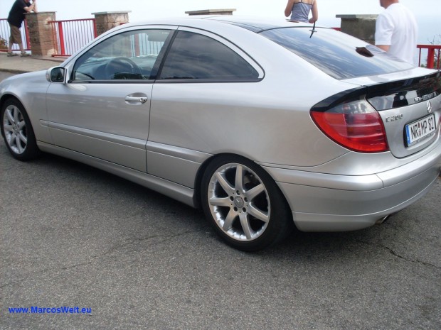 Mercedes c 200 sportcoupe tuning #3