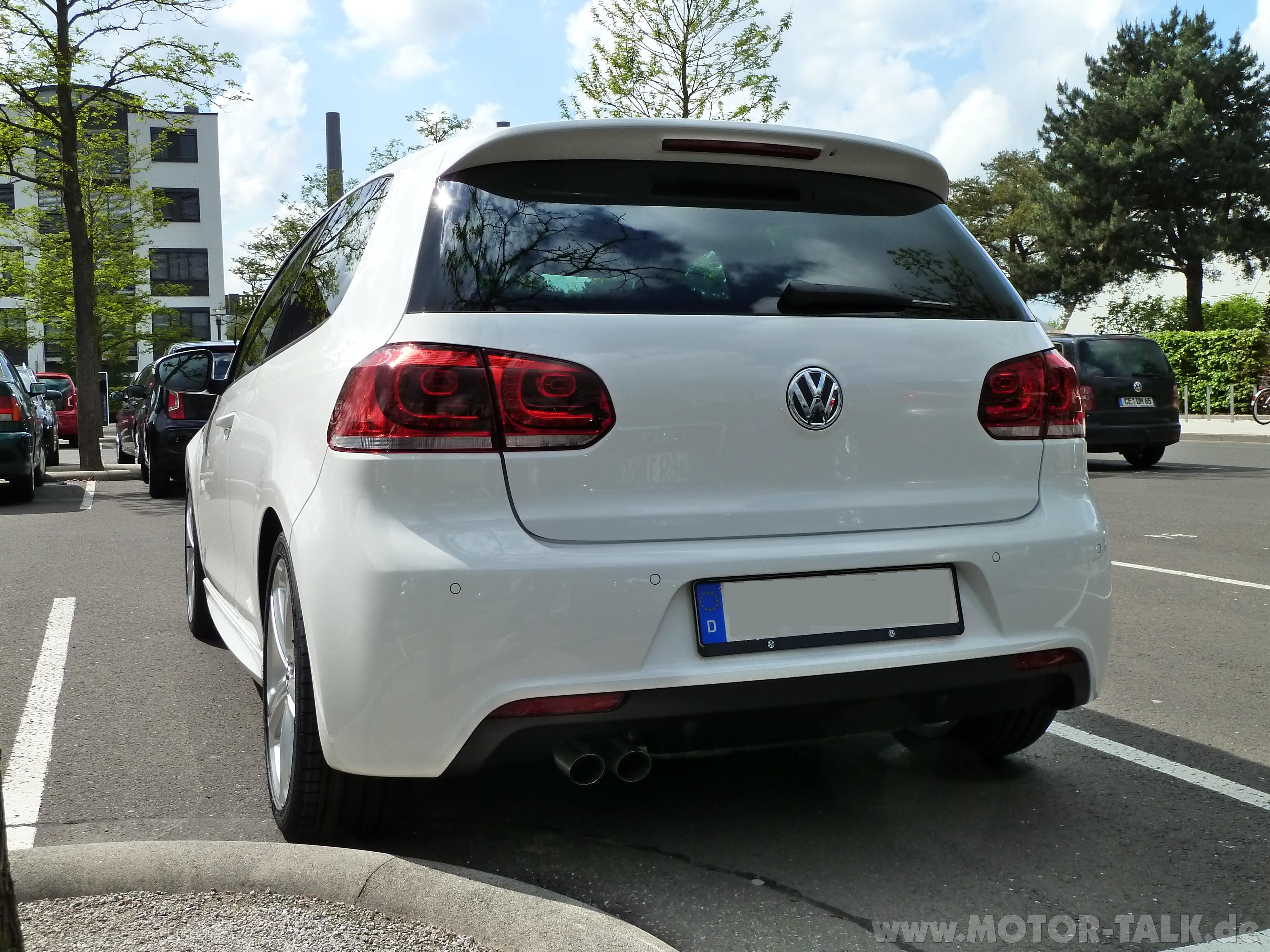 Golf Vi Heck R Line Vw Golf