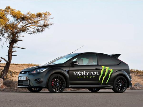 Monster Energy Drink Sponsoren Auto Aufkleber f r die linke und rechte Seite