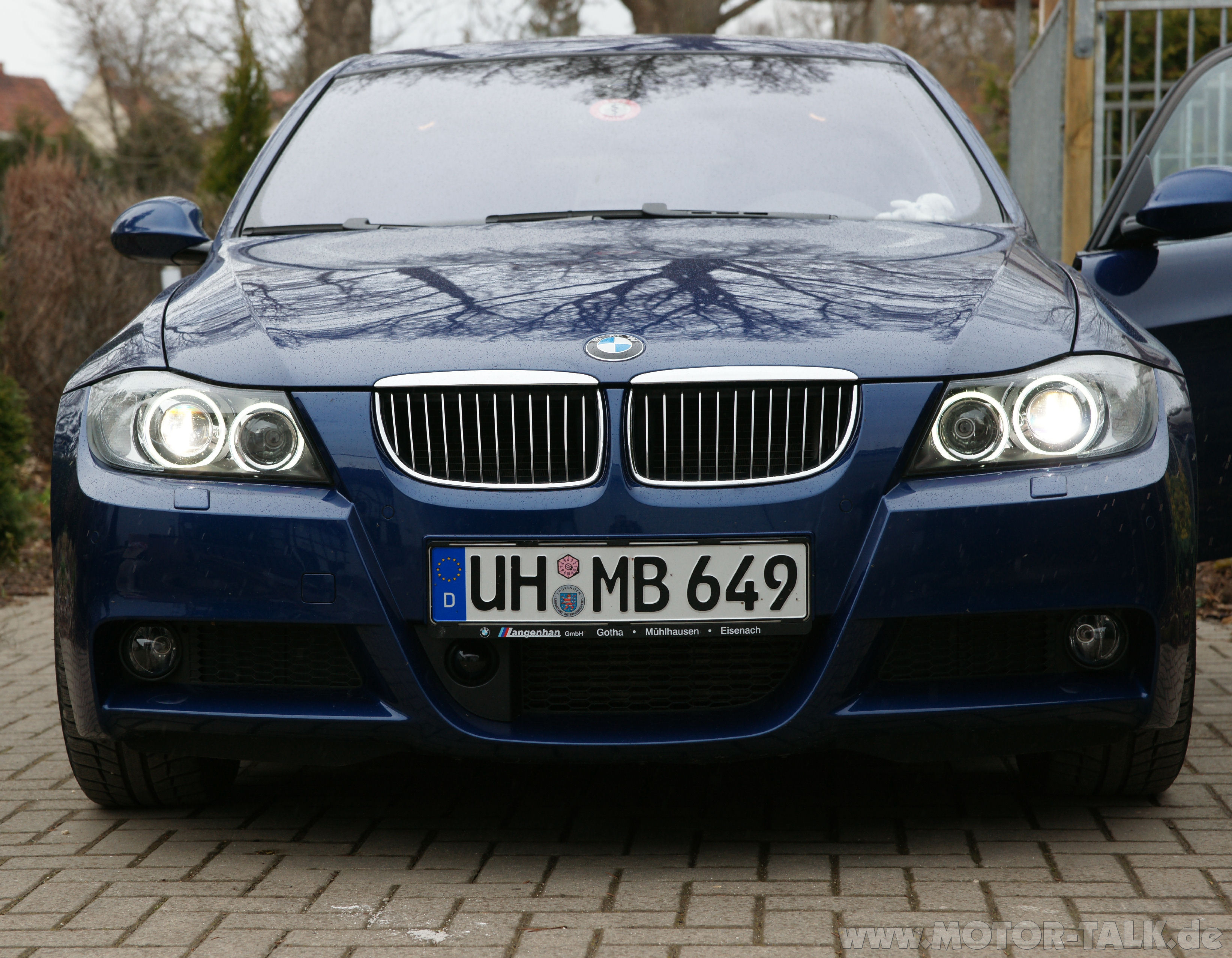 Angel eyes bmw e90 led #1