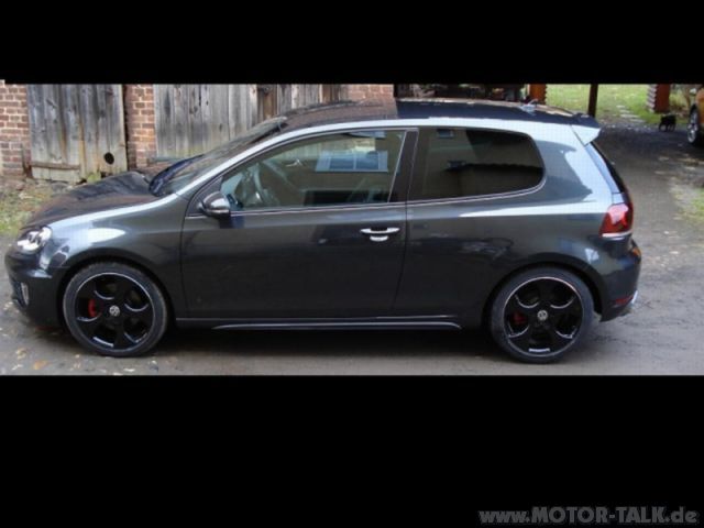 VW Golf VI Golf 6 GTI Carbon Grey mit schwarzen Detroit s vEdition30