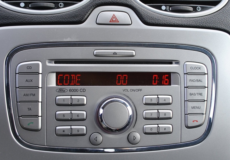 Radio 6000CD Jedes 6000CD Radio mit Bluetooth? Ford