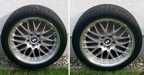 Original BBS BMW 5er E39 8J 9J 18 Kompletträder Biete