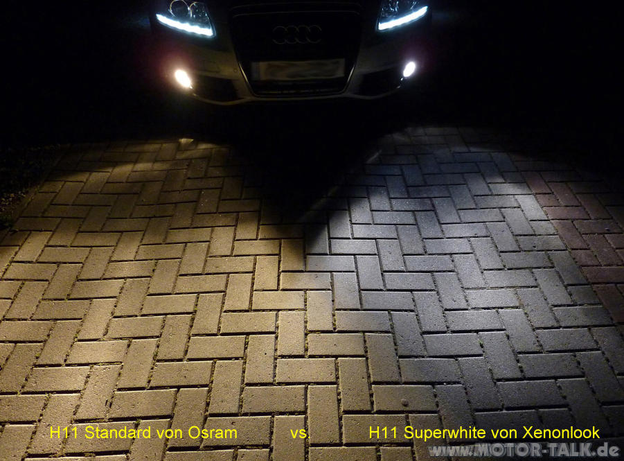 H11-osram-vs-xenonlook : Osram Night Breaker H11 als Xenonangleich ...
