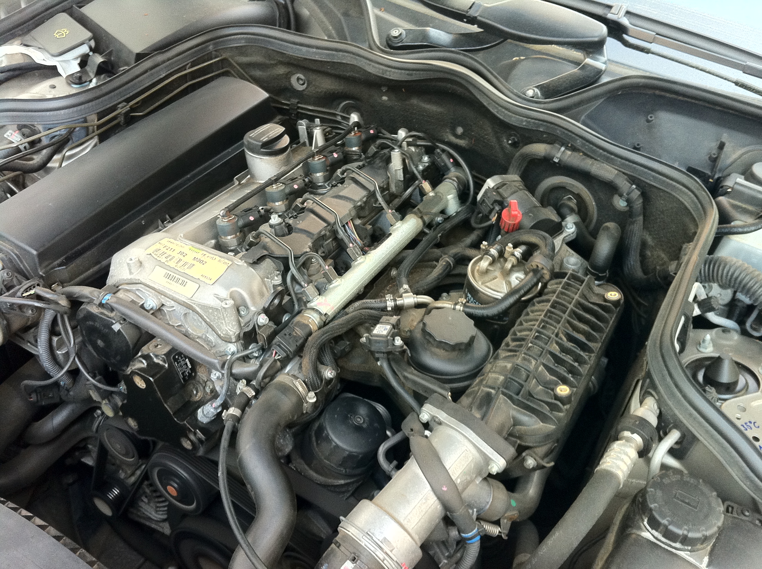 Mercedes w211 engine #5