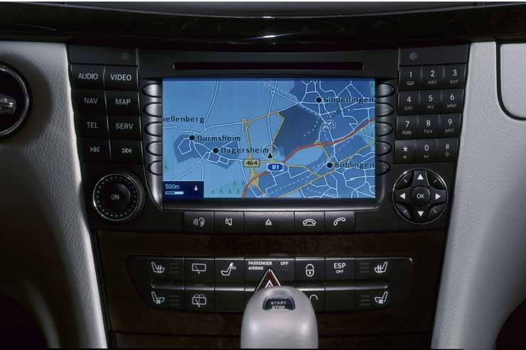 Mercedes benz navigations dvd comand aps 2008 #7