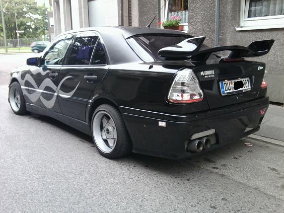 Mercedes c180 coupe tuning teile #6
