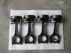 Astra F X16XEL Motor-Teilrevision