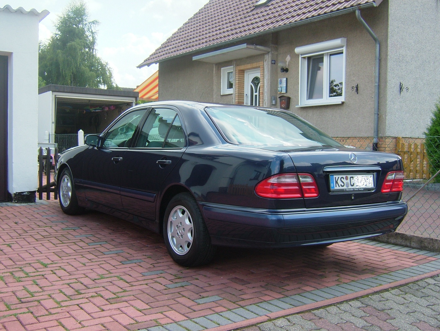 Mercedes w210 e200 kompressor test #5