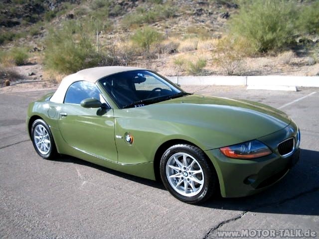 Bmw z4 urban green #6