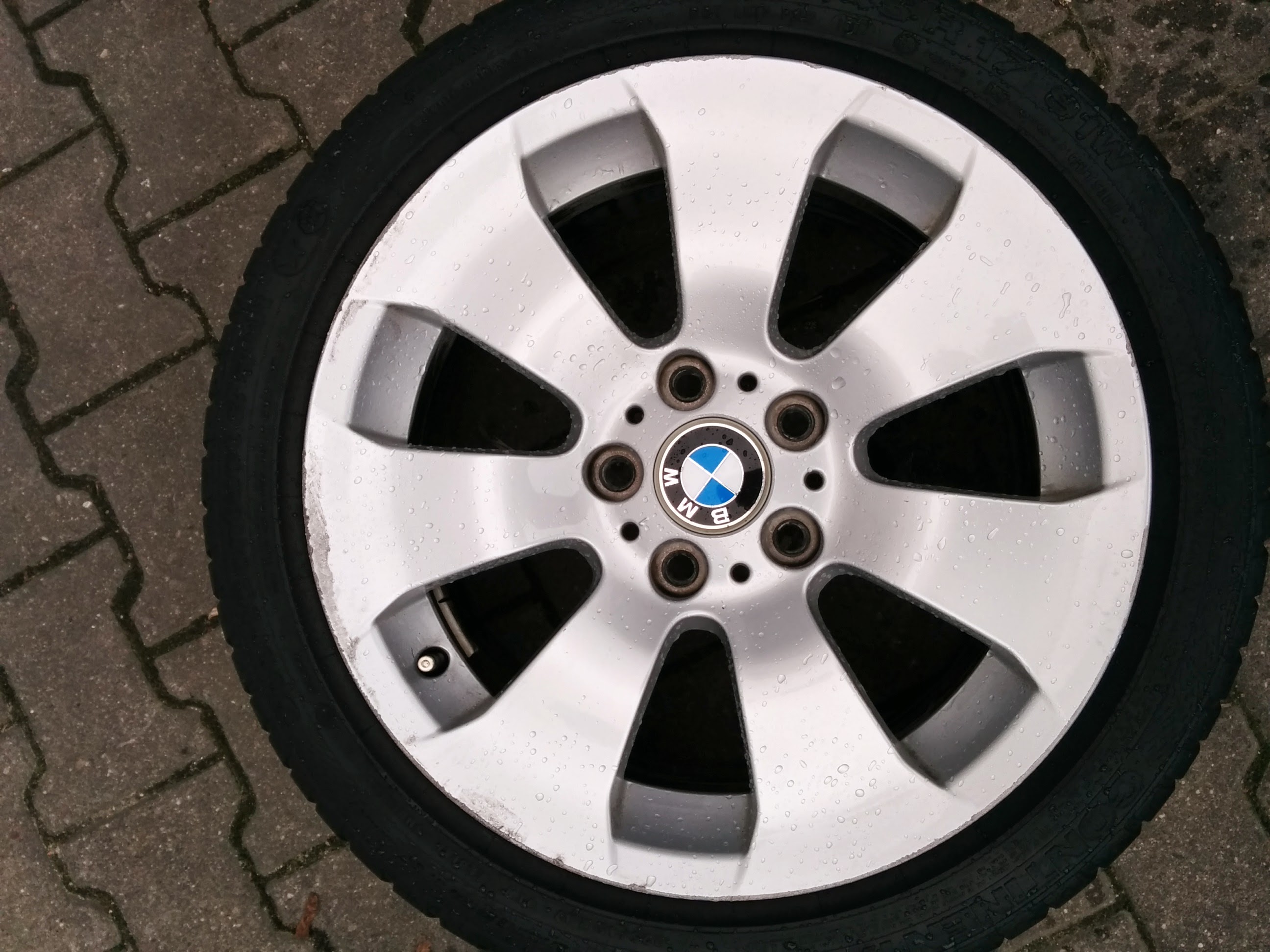 4x 17 Zoll BMW Alufelgen Sternspeiche 158 Sommerreifen Biete