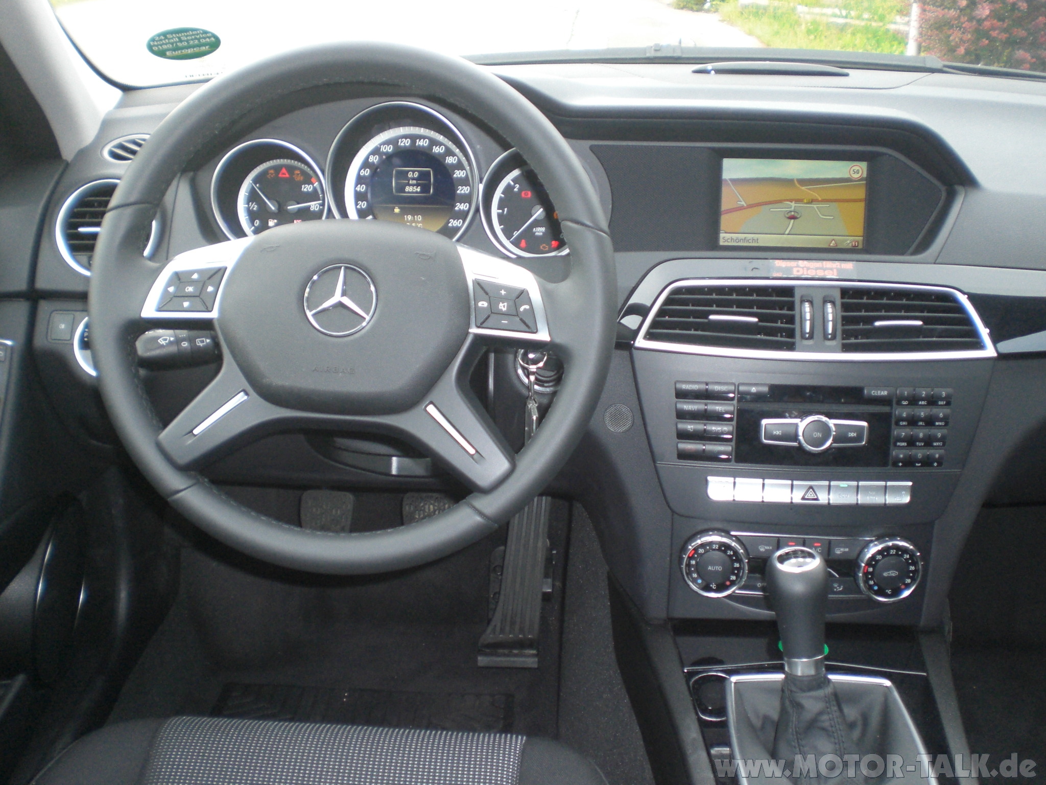 Becker navigation mercedes c