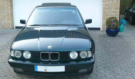 Crash test bmw 520i e34 ams #6