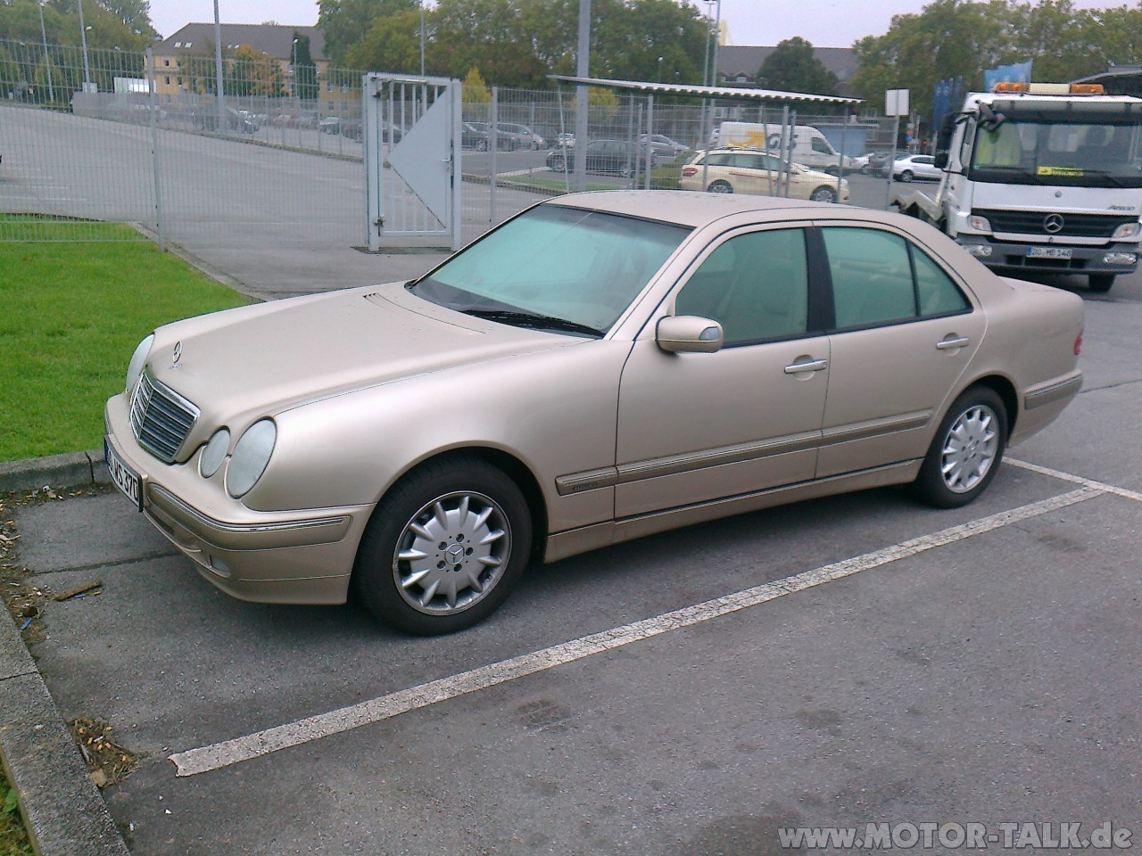 Mercedes w210 e200 kompressor test #4