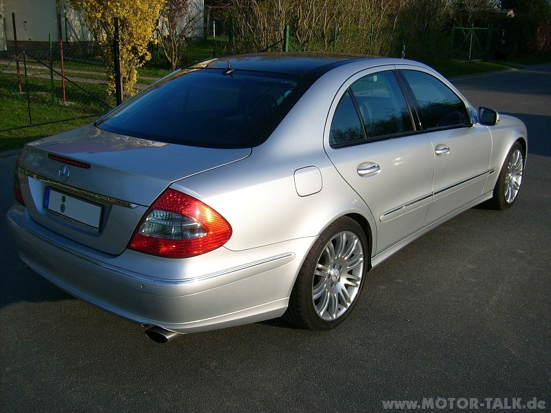 Mercedes e500 auspuff #7