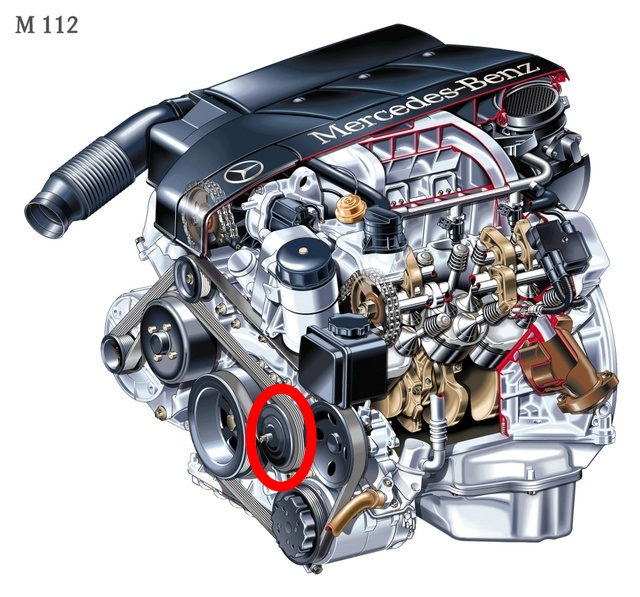 M112 mercedes engine #7