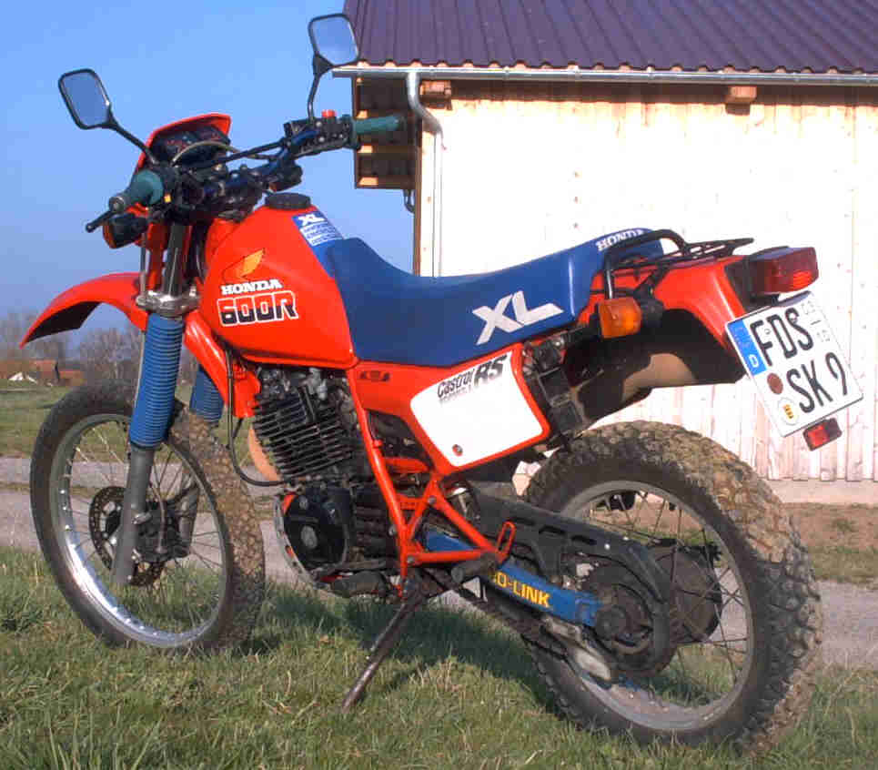 Honda xl 600 r supermoto umbau #5