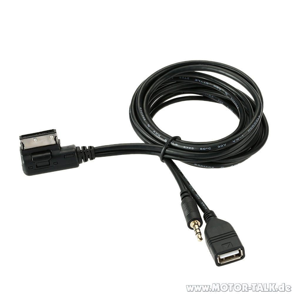 Y Kabel MMI 2G High AMI Y Adapterkabel Mit AUX USB Umschalter