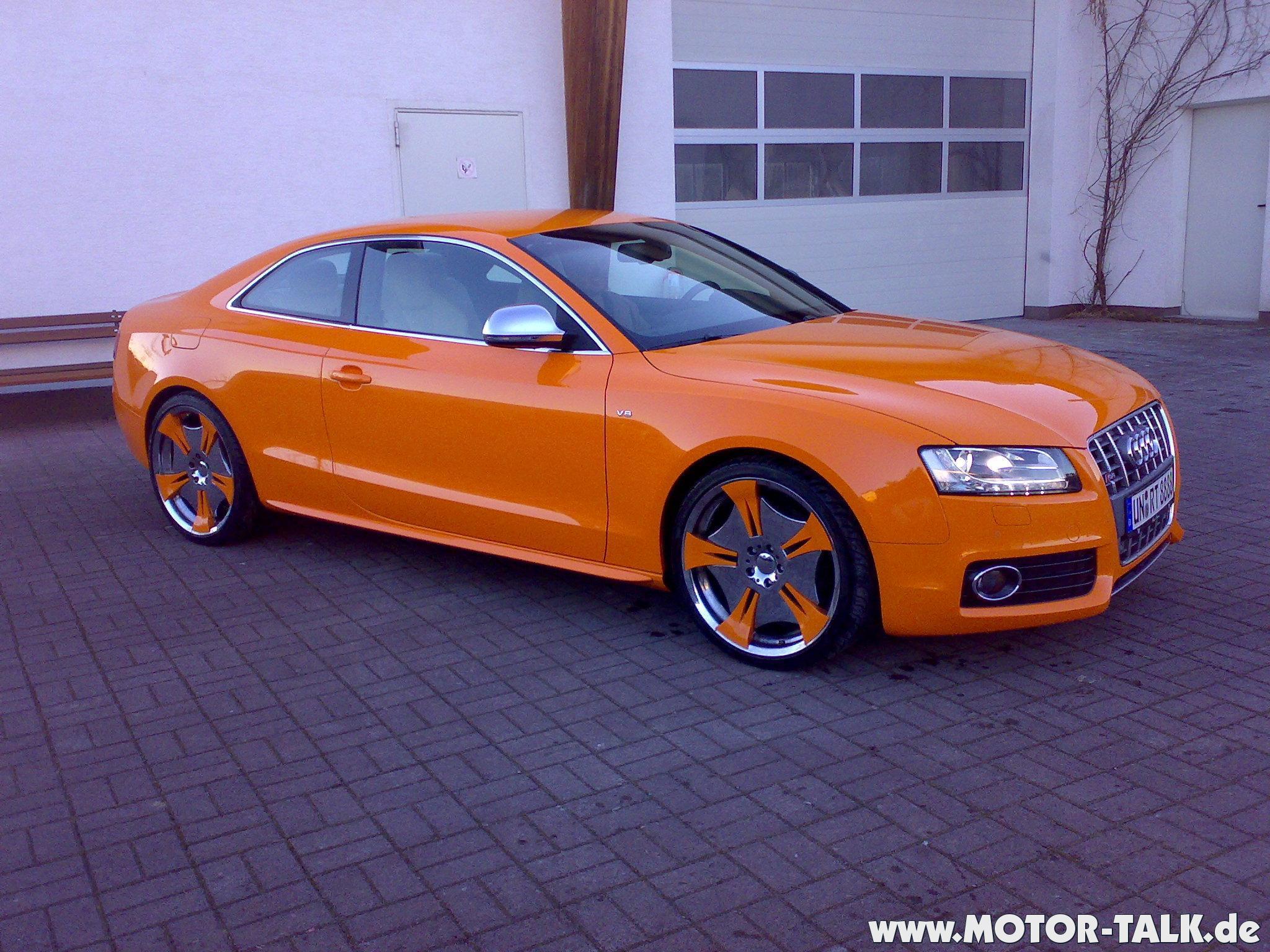 Audi A5 Orange