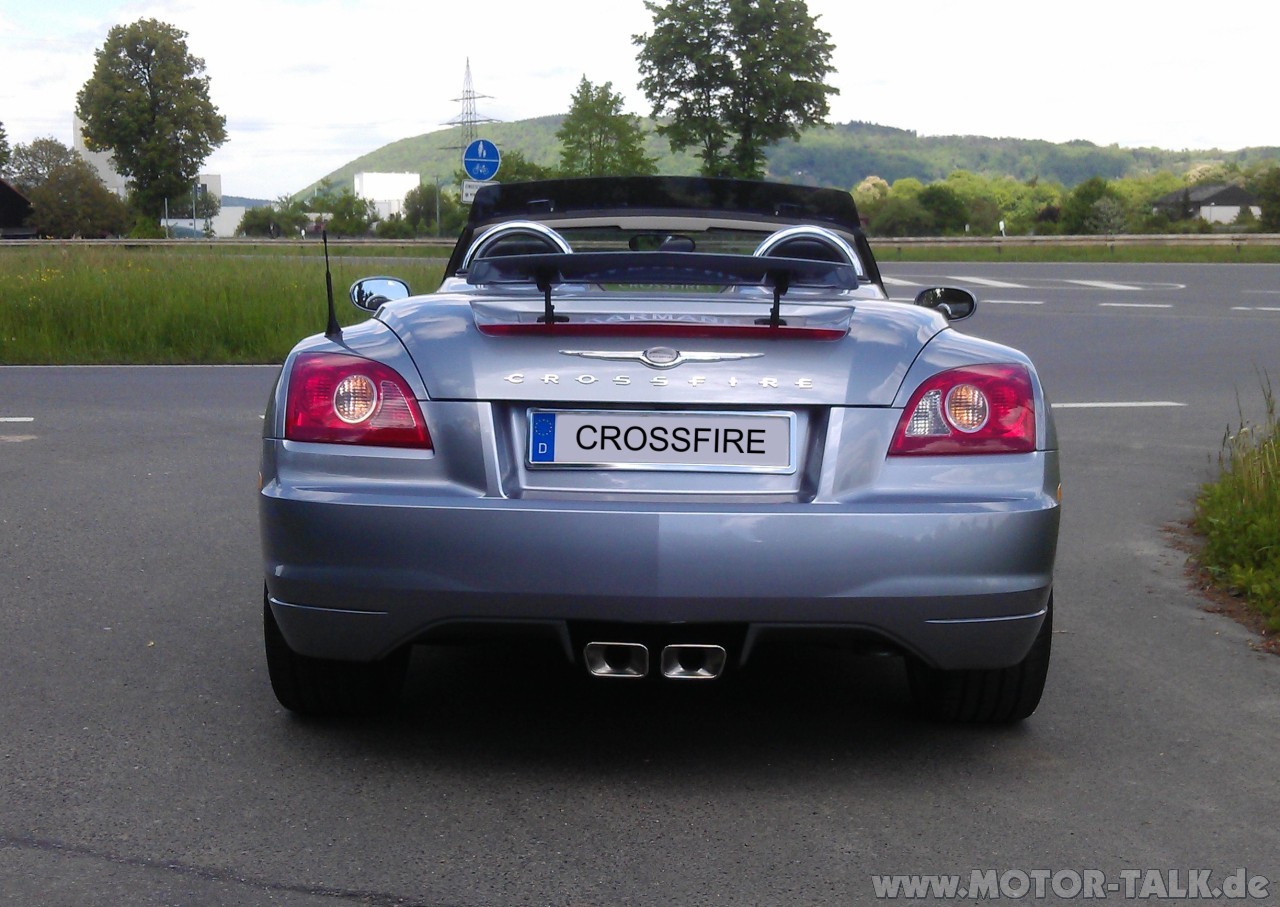 Chrysler crossfire roadster test #2