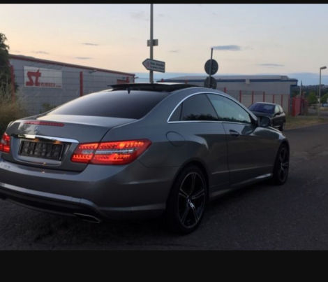 Auspuff mercedes e #3