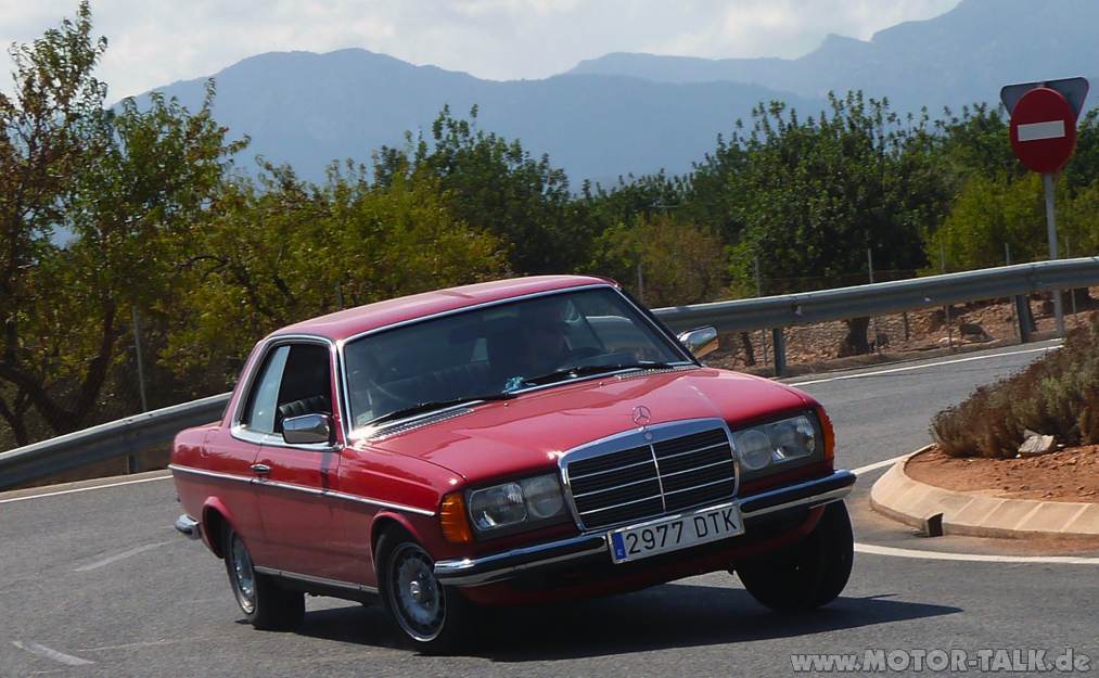 Mercedes 280 ce tuning #6