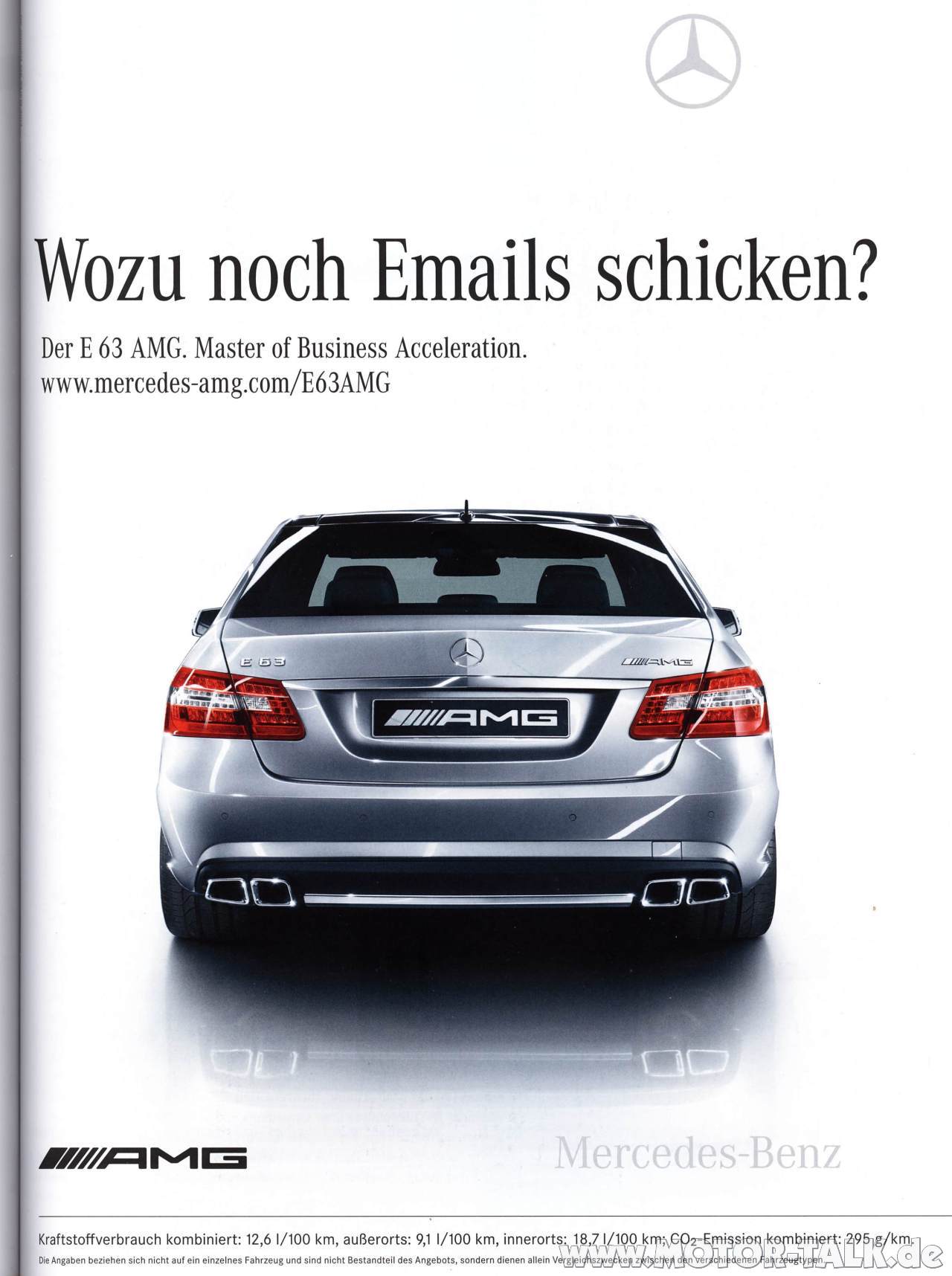 E63amg-01 : Mercedes Werbung ProContra : Mercedes S-Klasse &amp; CL ...