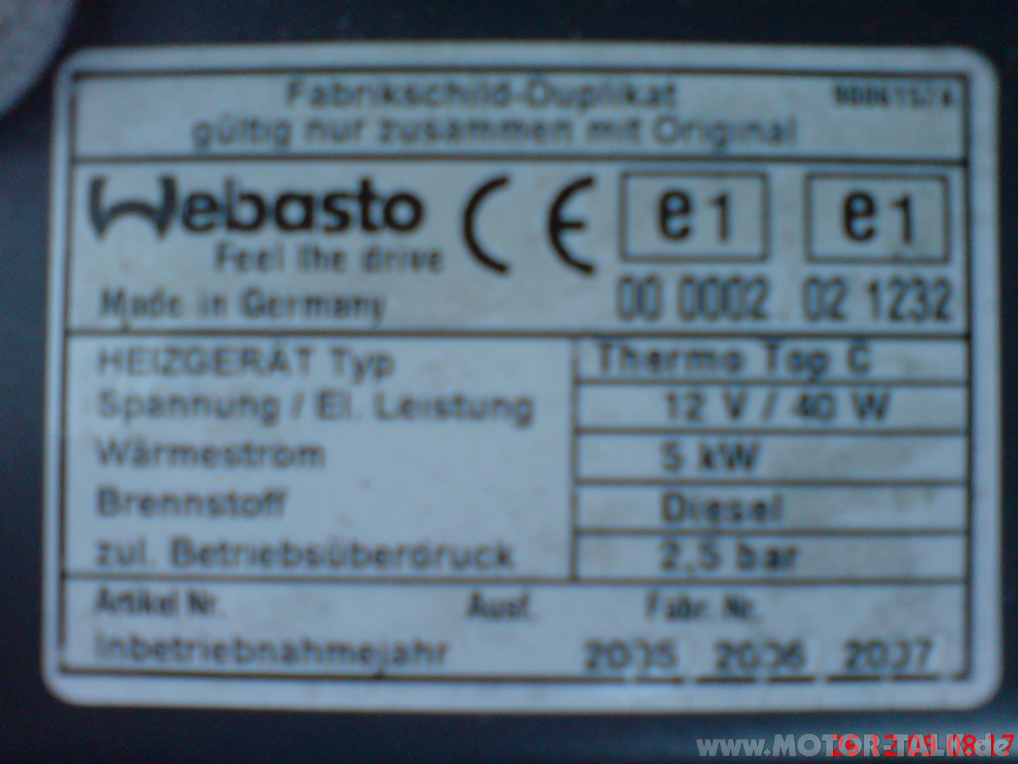 Standheizung webasto bmw e60 #2