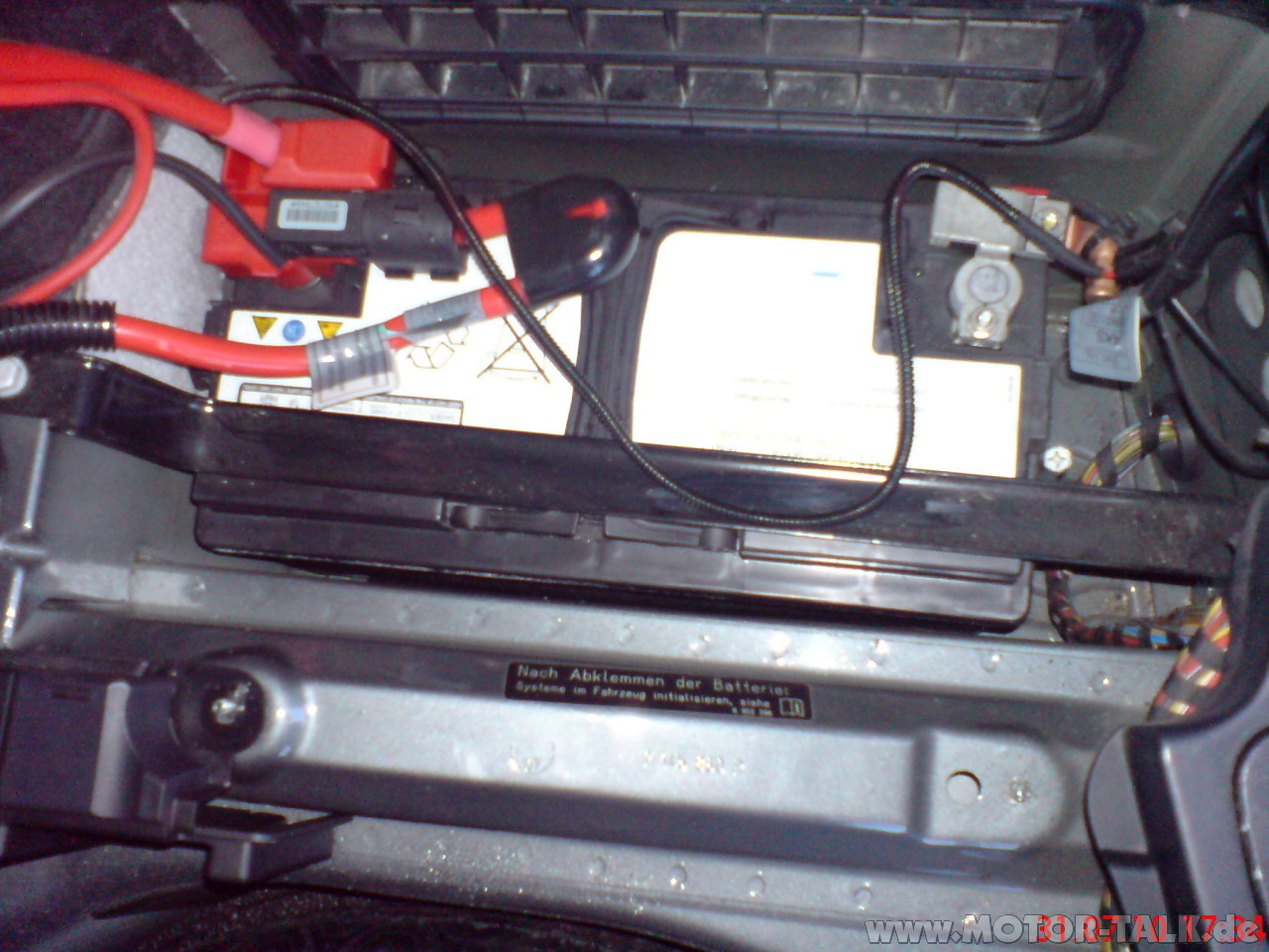 Bmw e60 batterie entladung #2