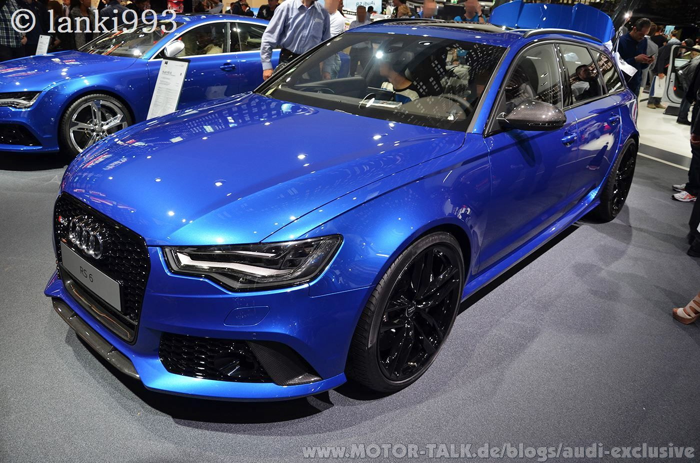 Rs 6 Sepangblau Perleffekt 09 Neuer Audi RS6 Bilder Thread Audi