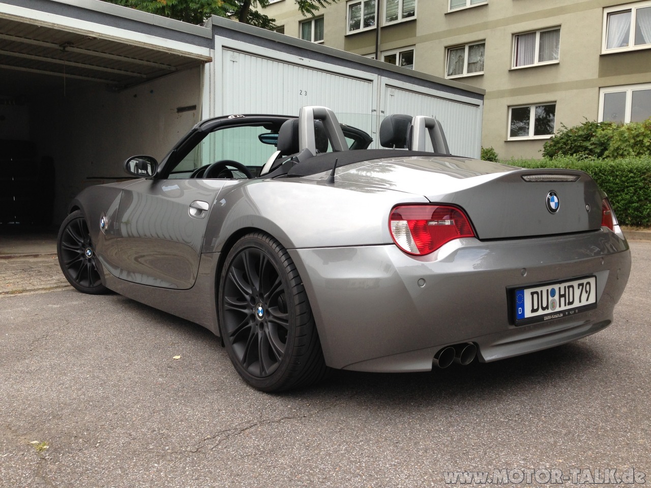 Windschott bmw z4 e85 glas #3