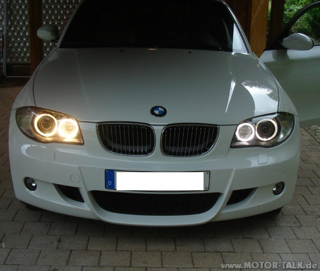 Bmw 1er weies tagfahrlicht #6