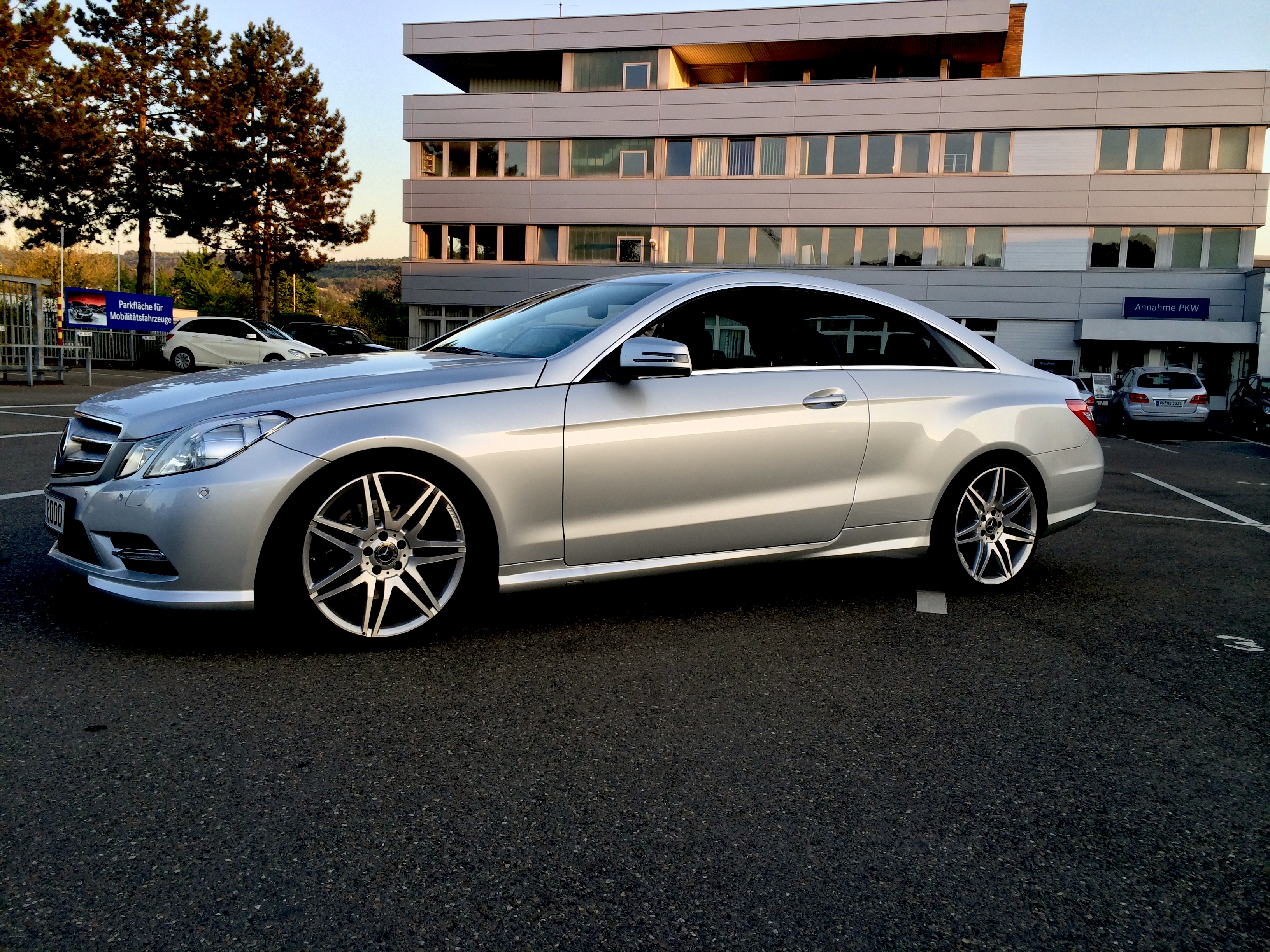 Mercedes e klasse coupe 350 cdi test #2