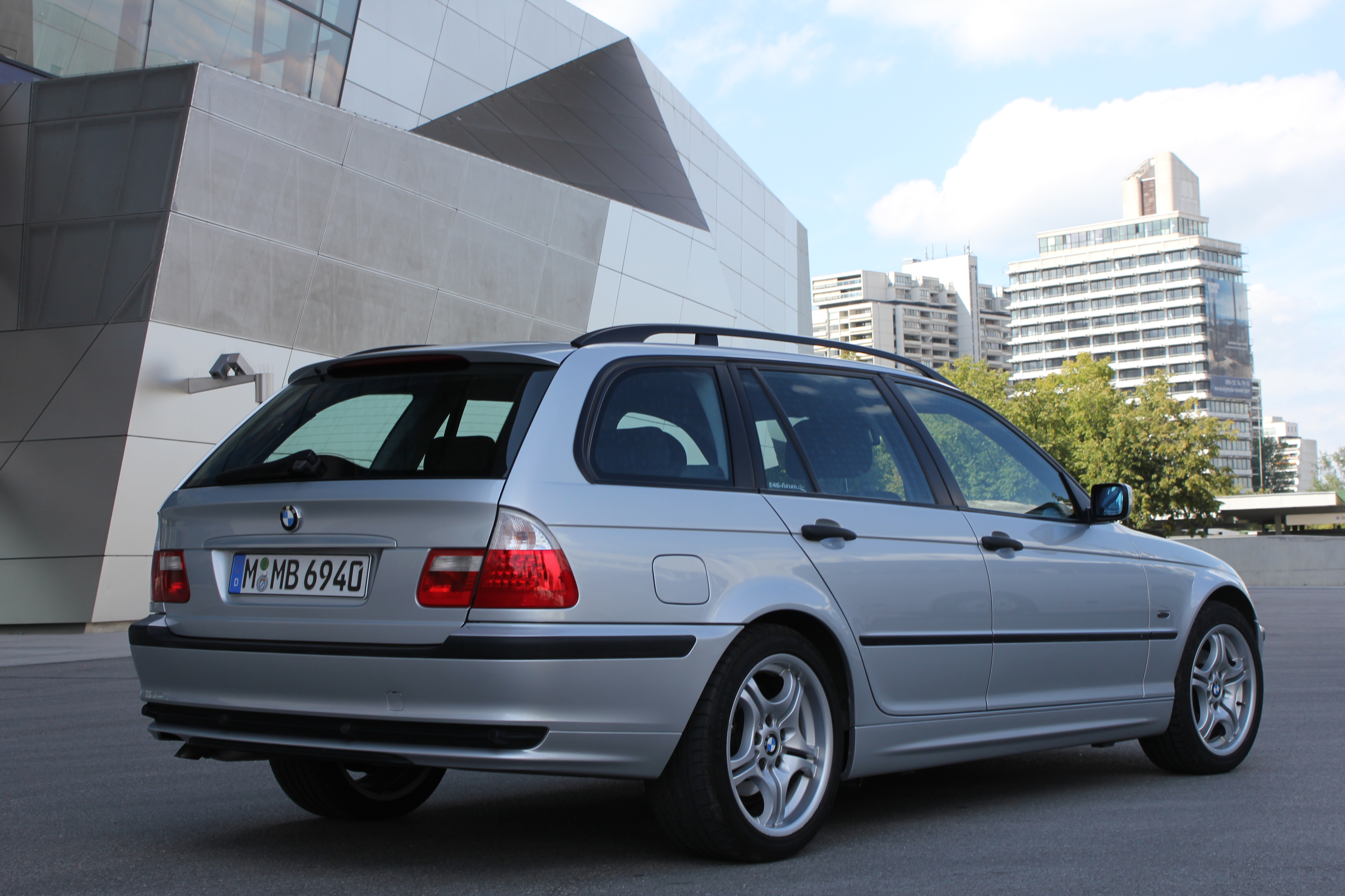 Bmw 320d touring e46 kofferraum #7