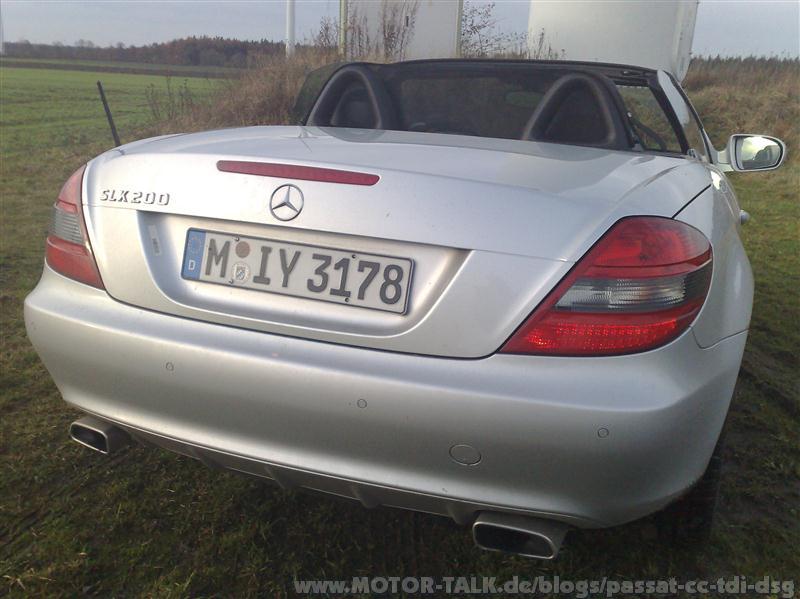 Windschott mercedes slk 200