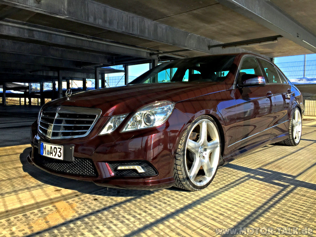 Mercedes E Klasse W212 KAW Federn A6 TDi