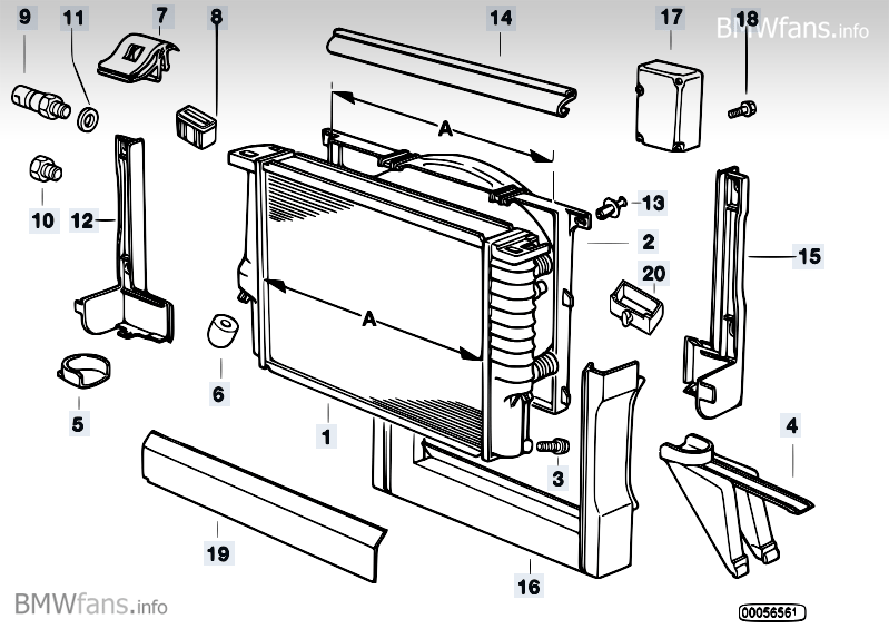 2001 Bmw 540 engine diagram #2