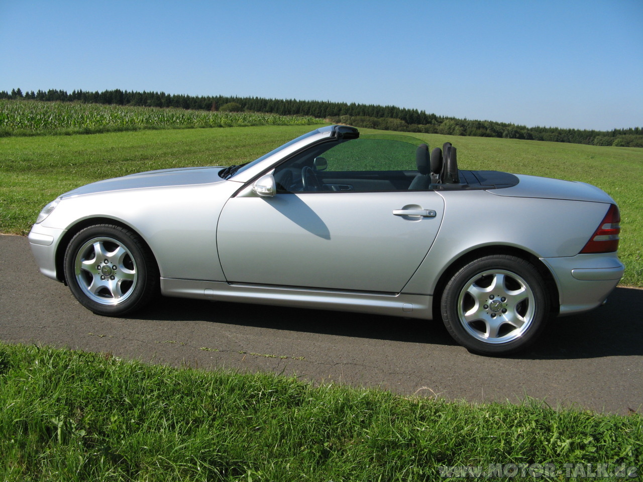 Mercedes slk 230 kompressor road test #4